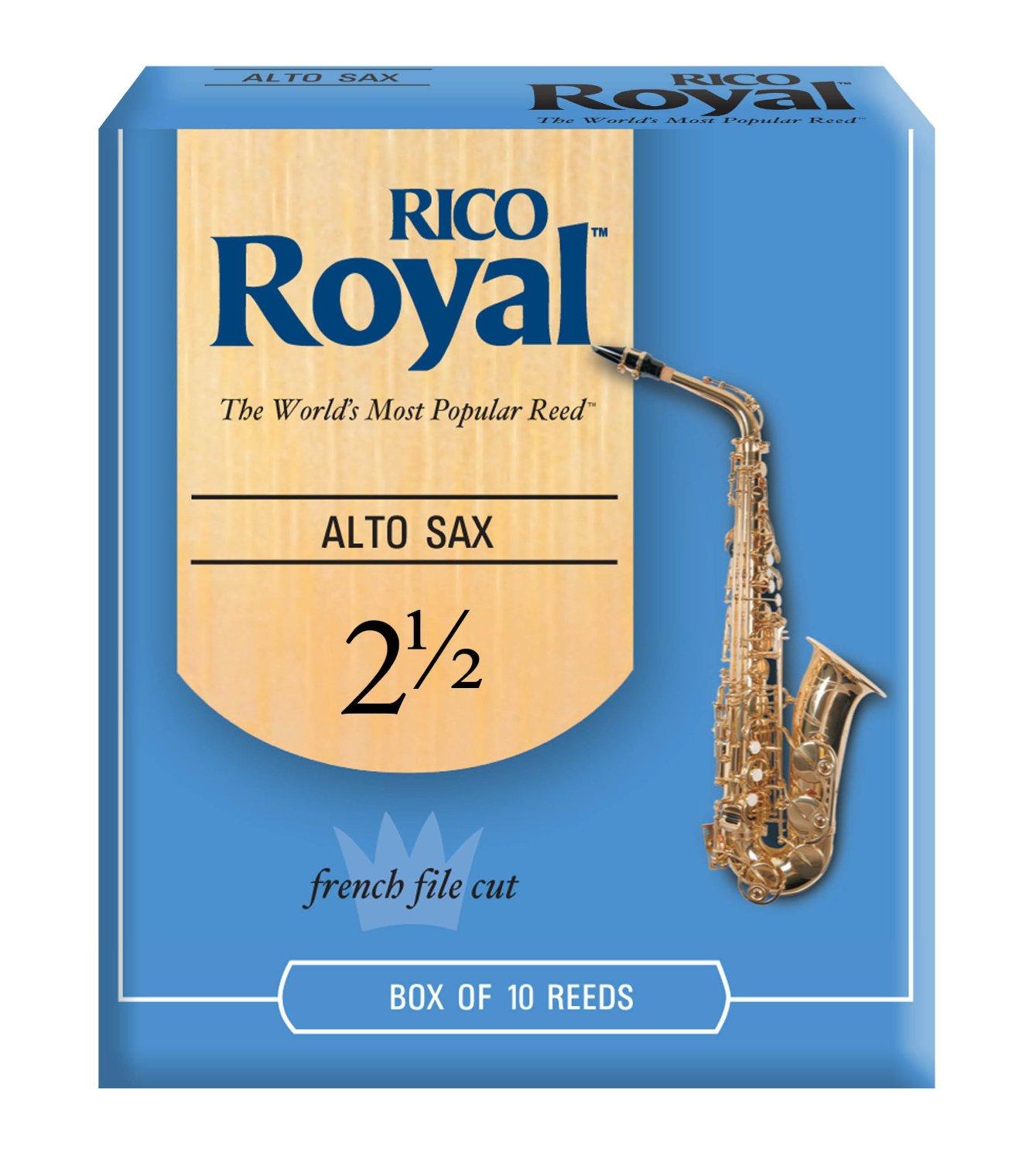 Rico Royal Alto Sax (French Cut) Box of 10