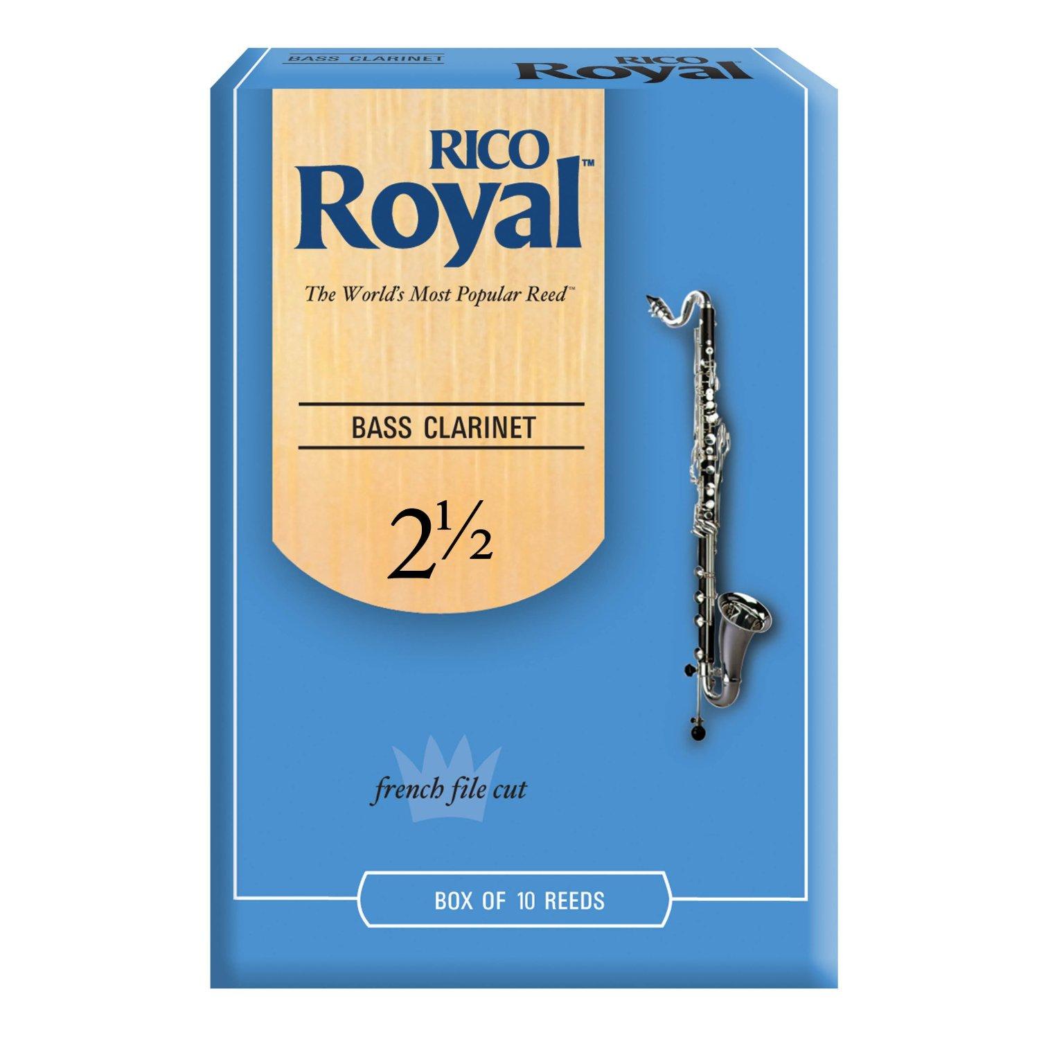 Rico Royal Bass Clarinet Box of 10