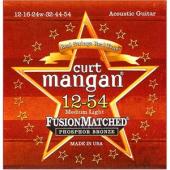 Curt Mangan Guitar Strings Phosphor Bronze 12-54