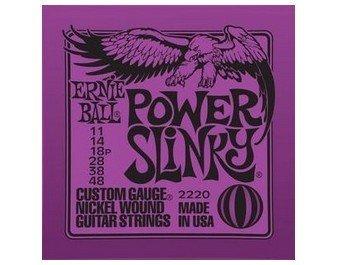 Ernie Ball 2220 Power Slinky Electric Guitar Strings 11-48