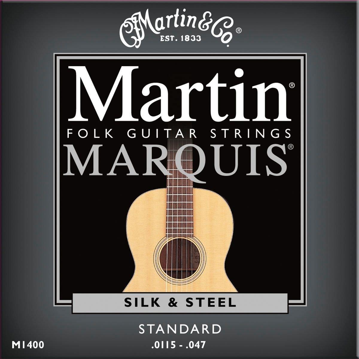 Martin M1400 Marquis Silk & Steel Acoustic Strings 