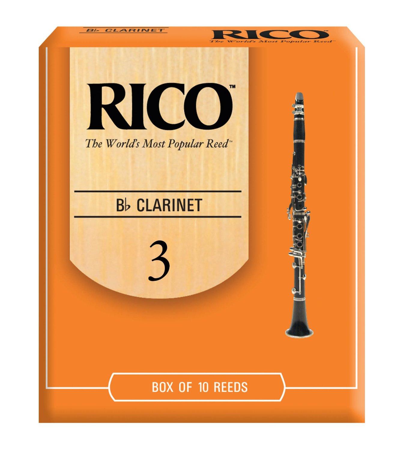 Rico Clarinet Reeds Box of 10