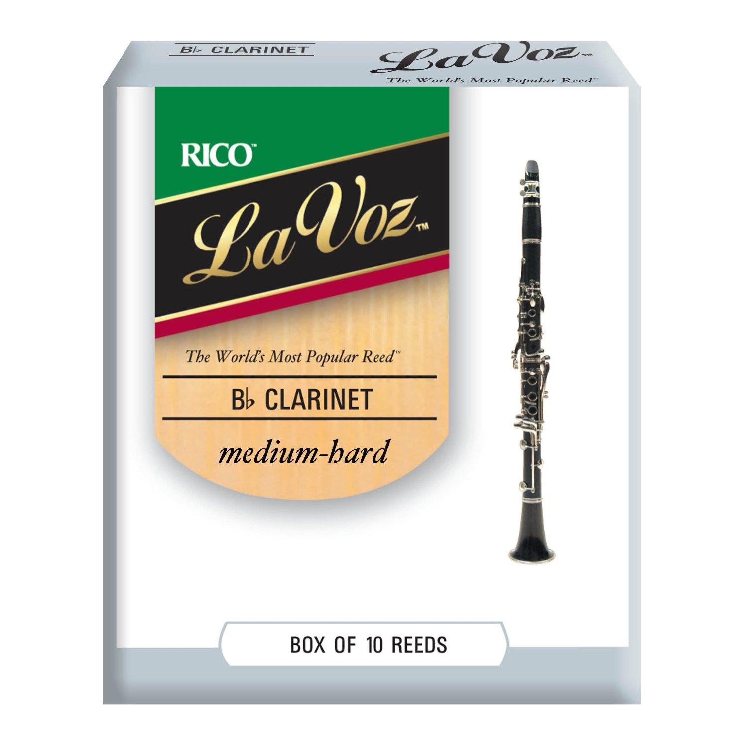 La Voz Clarinet Reeds Box of 10