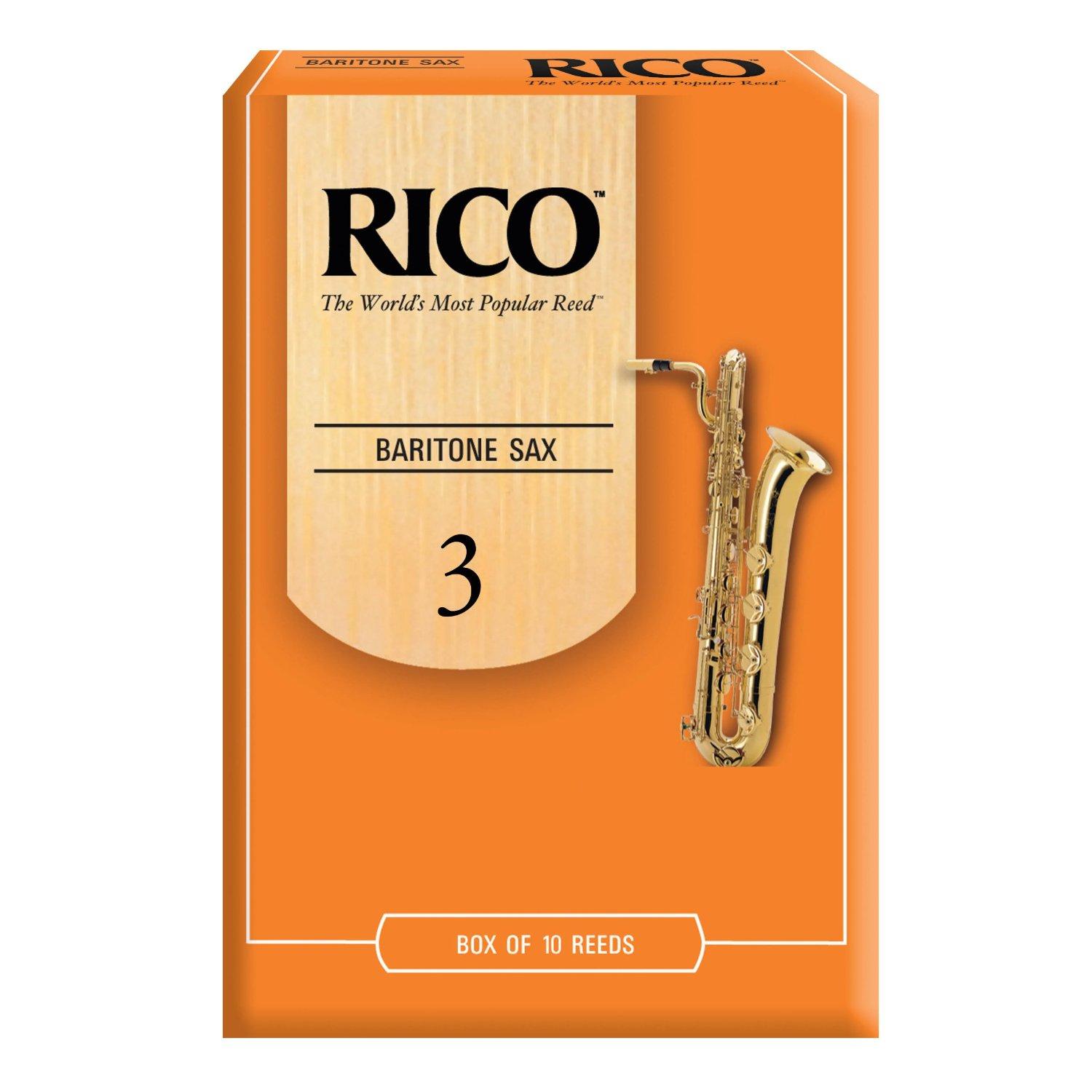 Rico Baritone Sax Reeds Box of 10