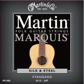 Martin M1400 Marquis Silk & Steel Acoustic Strings 
